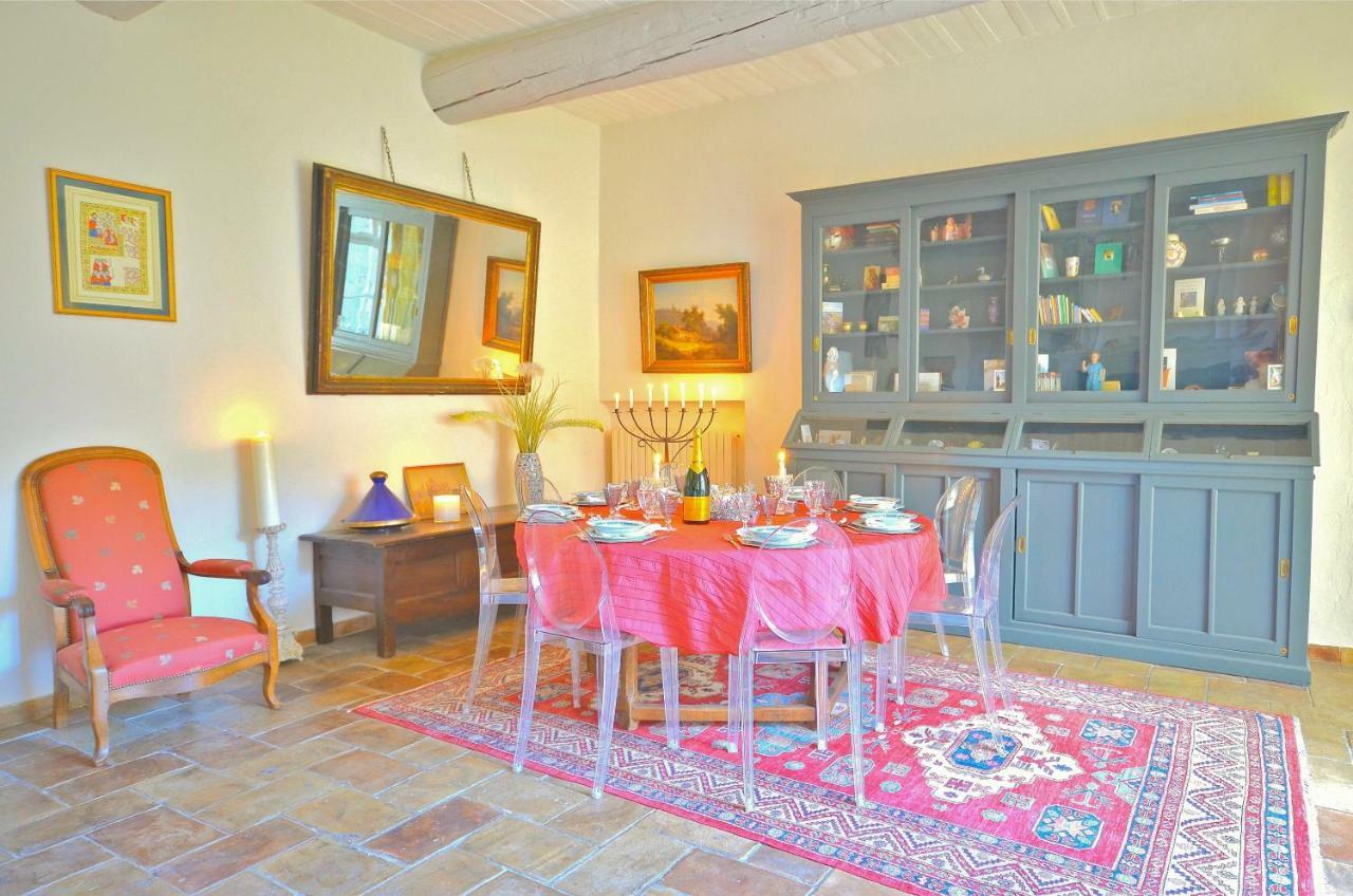 Villa Ferme St Roch à Robion Extérieur photo